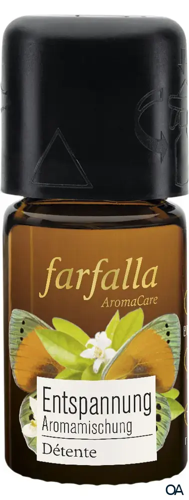 Farfalla Sanft entspannt, Orangenblüte, Entspannung Aromamischung