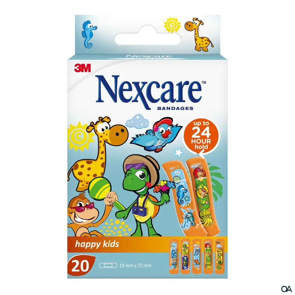 3M Nexcare™ Happy Kids Pflasterstreifen 19 x 72 mm