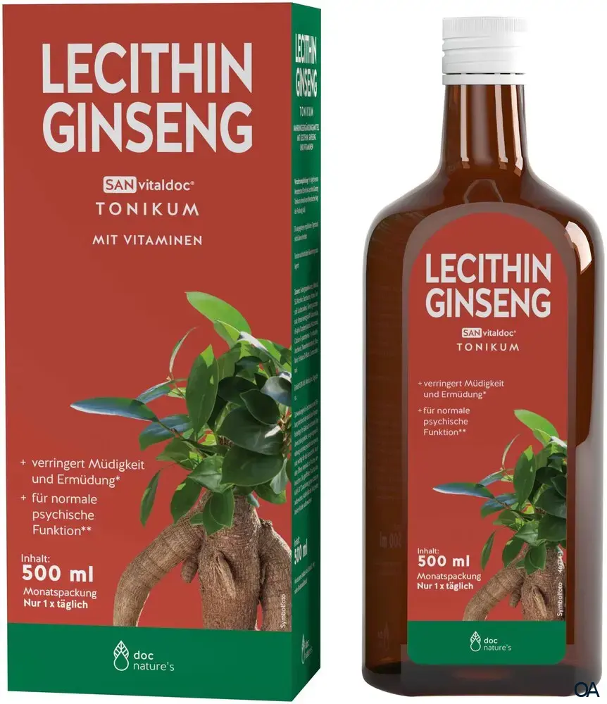 doc nature‘s SANvitaldoc® LECITHIN GINSENG Tonikum