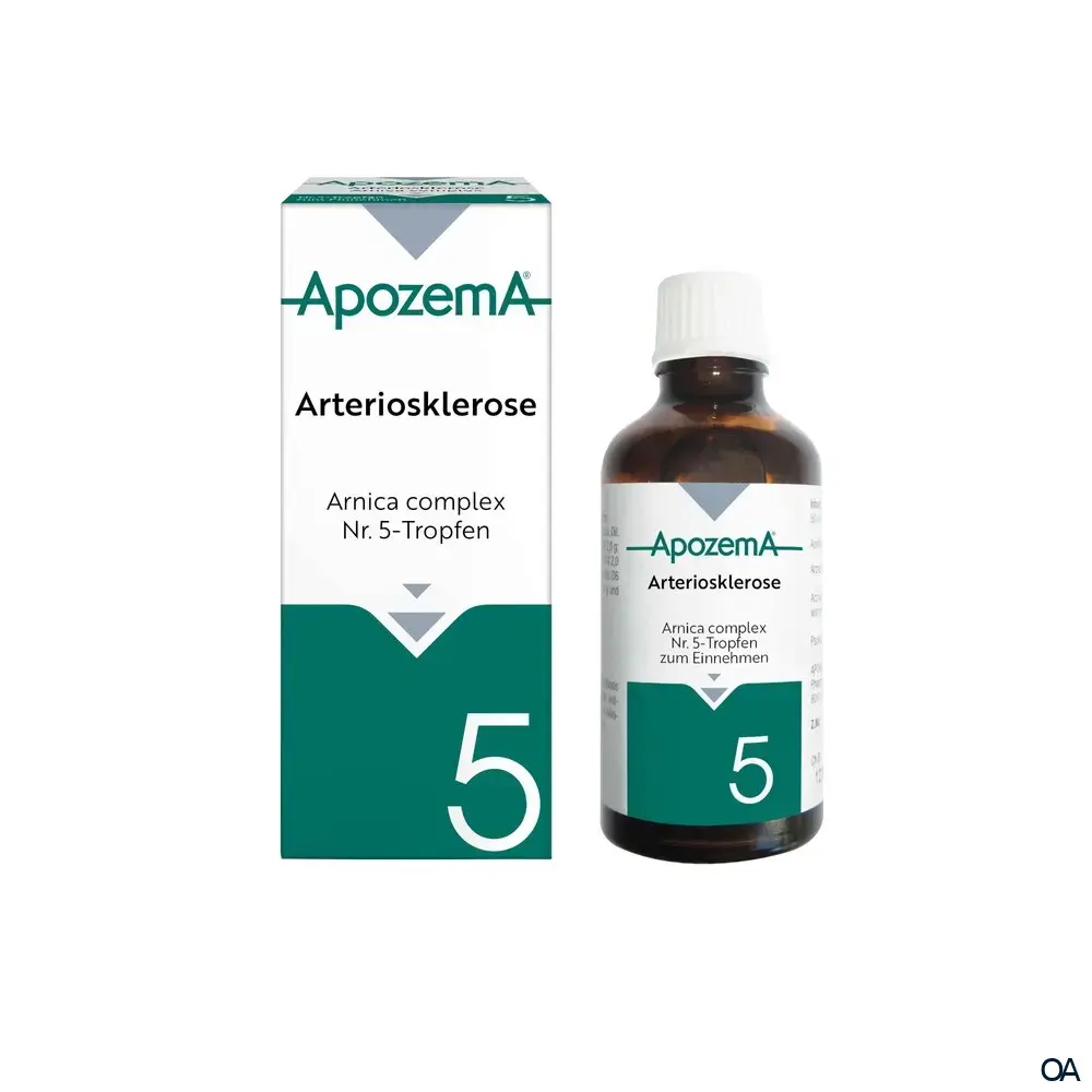 Apozema® Arteriosklerose Arnica complex Nr. 5 Tropfen zum Einnehmen