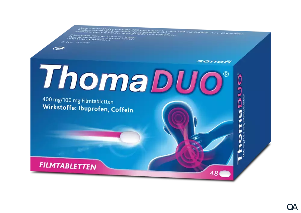 ThomaDuo® 400 mg/100 mg Filmtabletten ThomaDuo® 400 mg/100 mg Filmtabletten