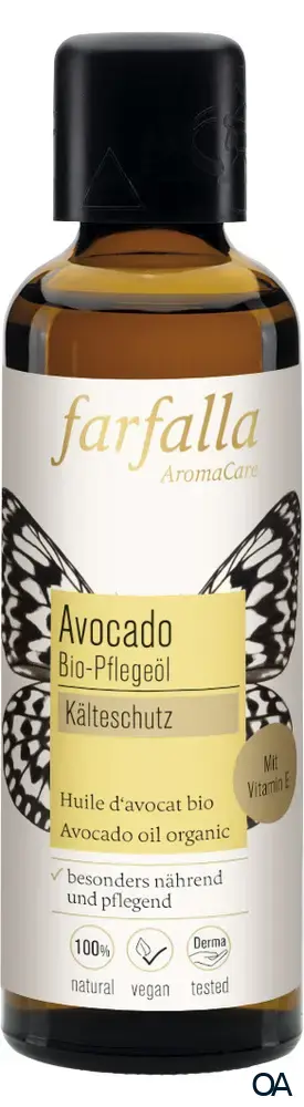Farfalla Avocado, Bio-Pflegeöl, Kälteschutz Farfalla Avocado, Bio-Pflegeöl, Kälteschutz