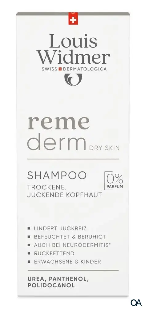 Louis Widmer remederm Dry Skin Shampoo - ohne Parfum