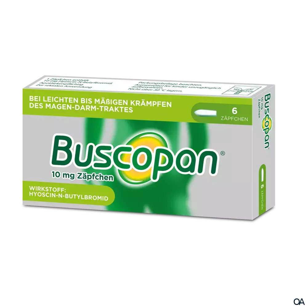 Buscopan® 10 mg Zäpfchen Buscopan® 10 mg Zäpfchen