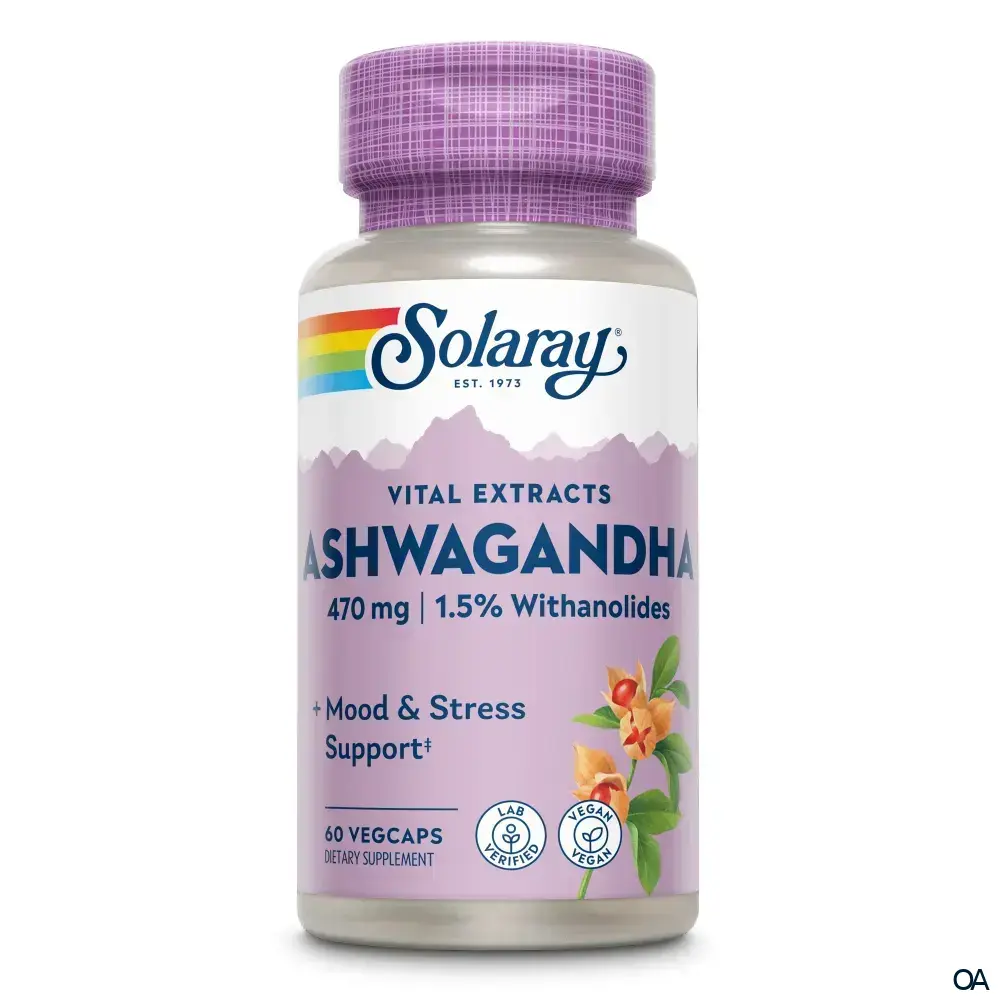 Solaray Ashwagandha Extrakt Kapseln Solaray Ashwagandha Extrakt Kapseln