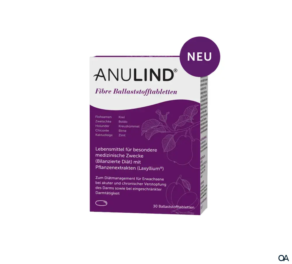 ANULIND® Fibre Ballaststofftabletten