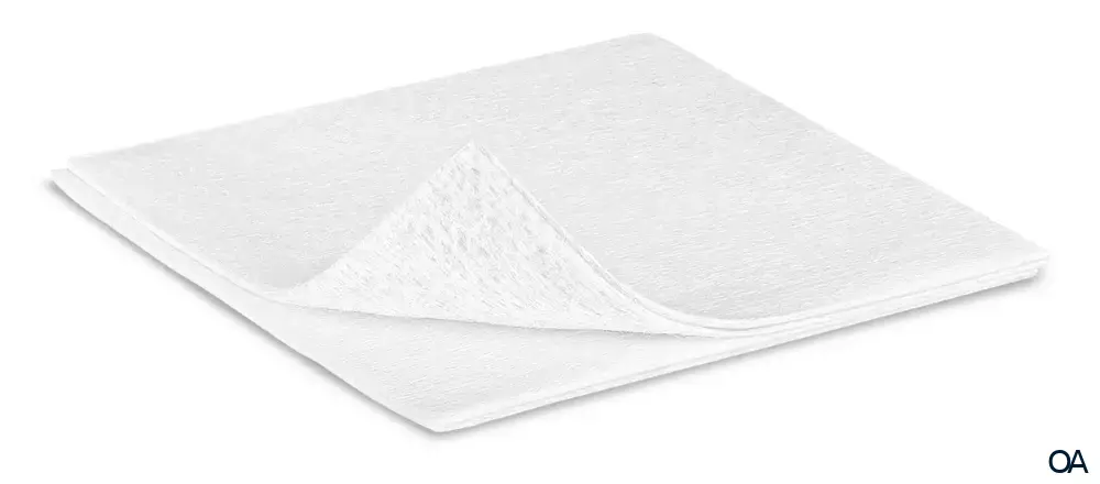 Medicomp® Vlieskompressen steril, 4-fach, 7,5 x 7,5 cm, 100 x 2 Stück
