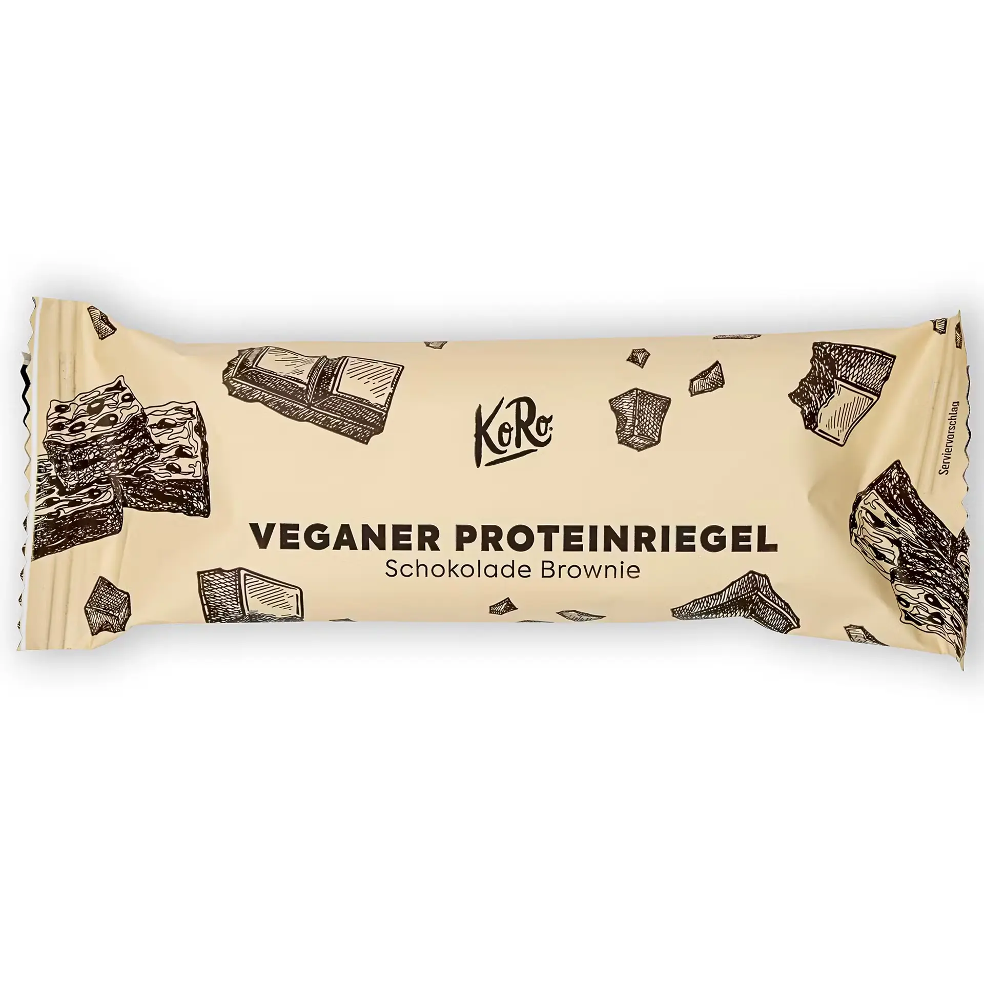KORO Protein Bar Vegan Chocolate Brownie KORO Protein Bar Vegan Chocolate Brownie