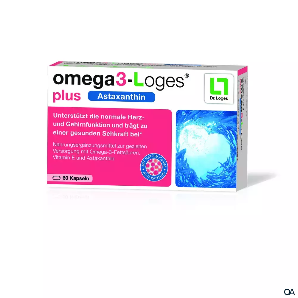 omega3-Loges® plus Astaxanthin Kapseln omega3-Loges® plus Astaxanthin Kapseln