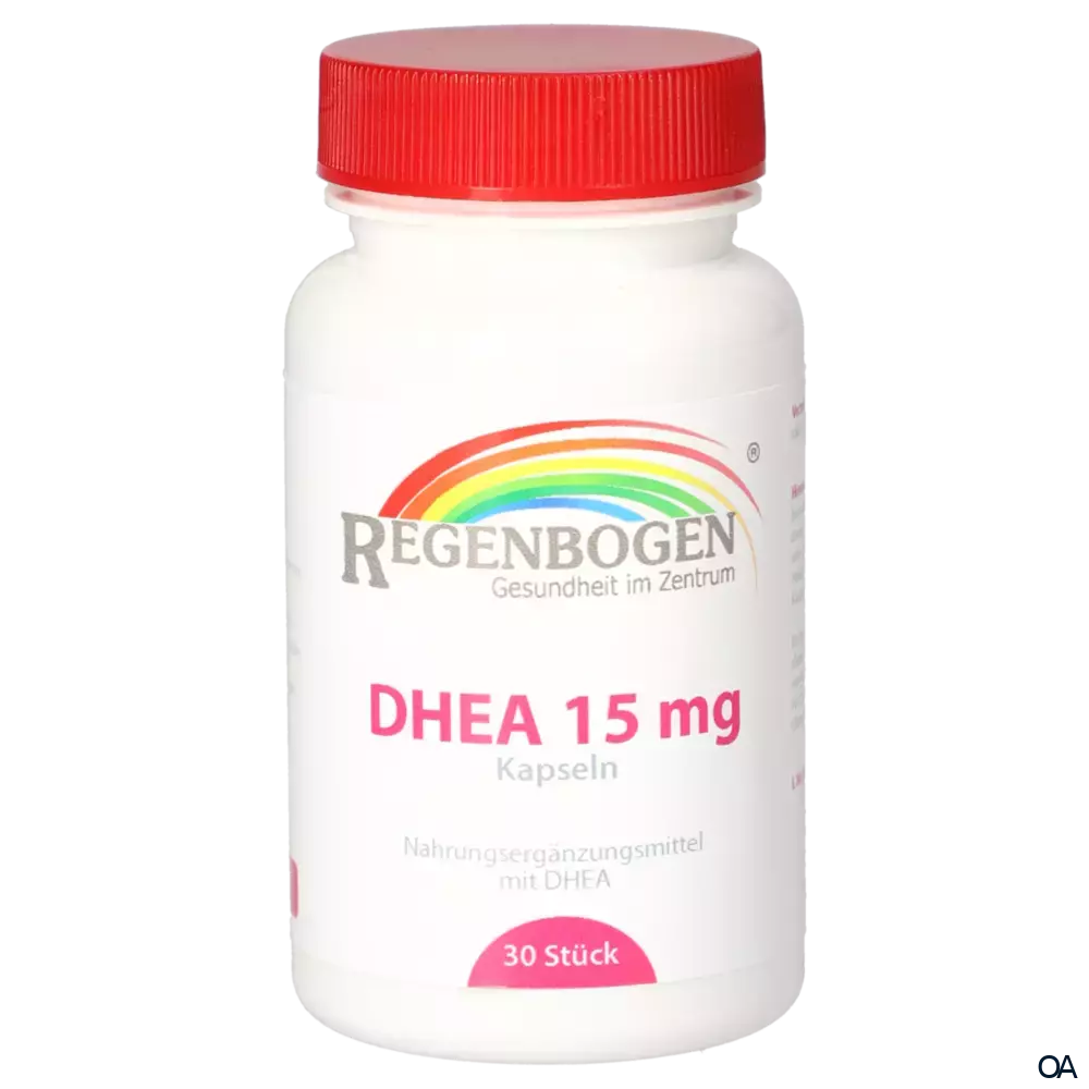 Regenbogen Apotheke DHEA 15 mg Kapseln Regenbogen Apotheke DHEA 15 mg Kapseln
