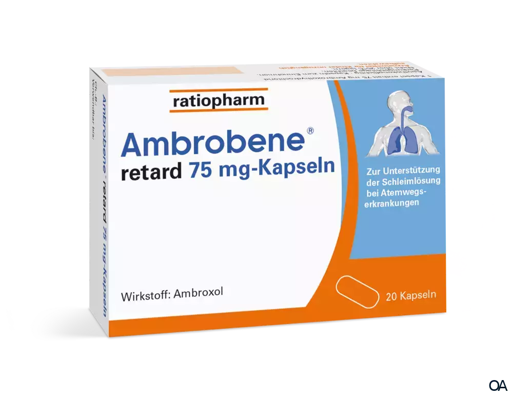 Ambrobene retard 75 mg Kapseln Ambrobene retard 75 mg Kapseln