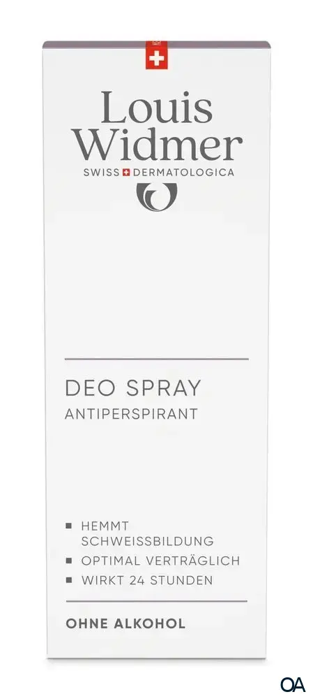 Louis Widmer Deo Spray Antiperspirant - leicht parfümiert