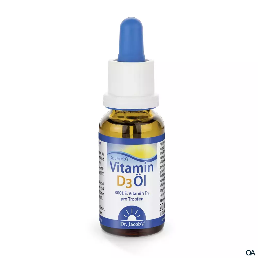 Dr. Jacob's Vitamin D3 Öl Dr. Jacob's Vitamin D3 Öl