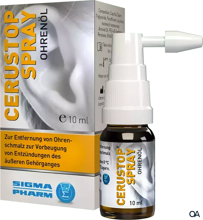 CERUSTOP® Ohrenöl Spray CERUSTOP® Ohrenöl Spray