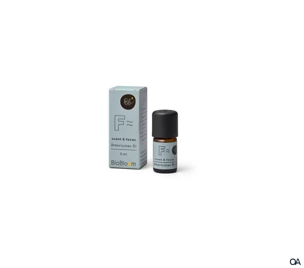 BioBloom Aromatherapie Scent + Focus Ätherisches Öl