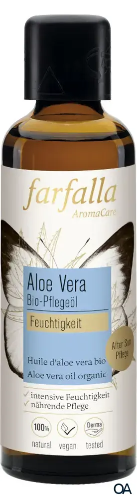 Farfalla Aloe Vera, Bio-Pflegeöl, Feuchtigkeit Farfalla Aloe Vera, Bio-Pflegeöl, Feuchtigkeit