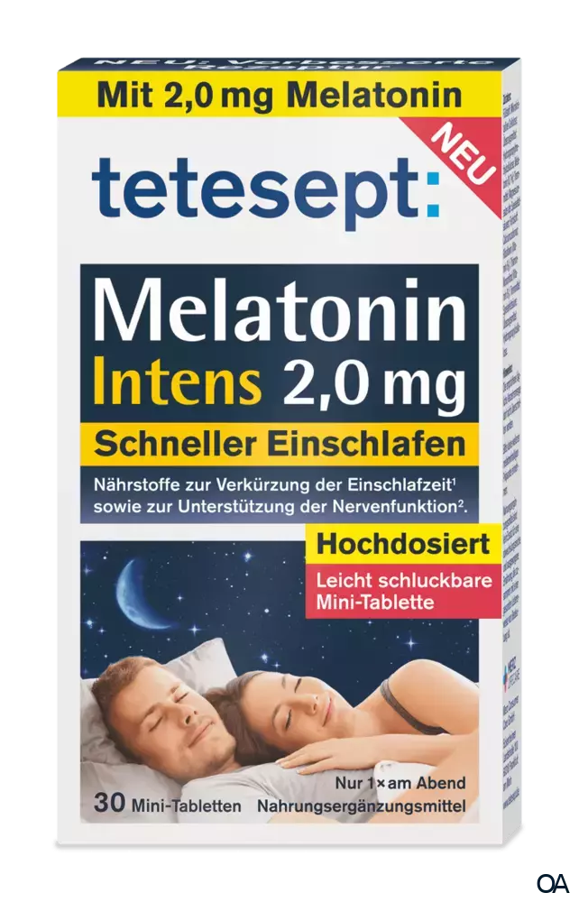 tetesept Melatonin Intens Tabletten tetesept Melatonin Intens Tabletten