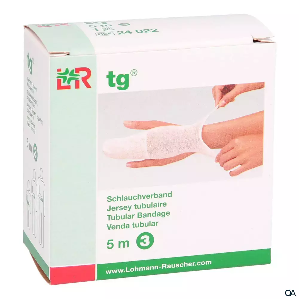 tg® Schlauchverband für mehrere Finger, Kinderarm, Gr. 3 (∅ 3 cm) Rolle, 1 Stück