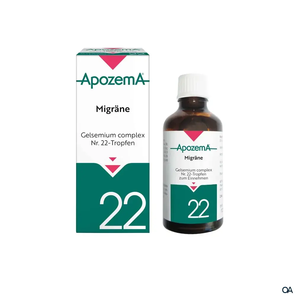 Apozema® Migräne Gelsemium complex Nr. 22 Tropfen zum Einnehmen