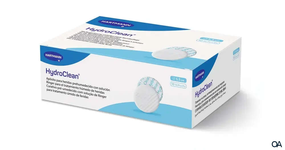 HydroClean® hydroaktive Wundauflagen rund, steril, Ø 5,5 cm