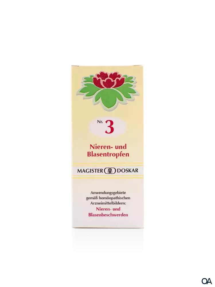 Doskar Tropfen Nr. 3 - Nieren- und Blasentropfen Doskar Tropfen Nr. 3 - Nieren- und Blasentropfen