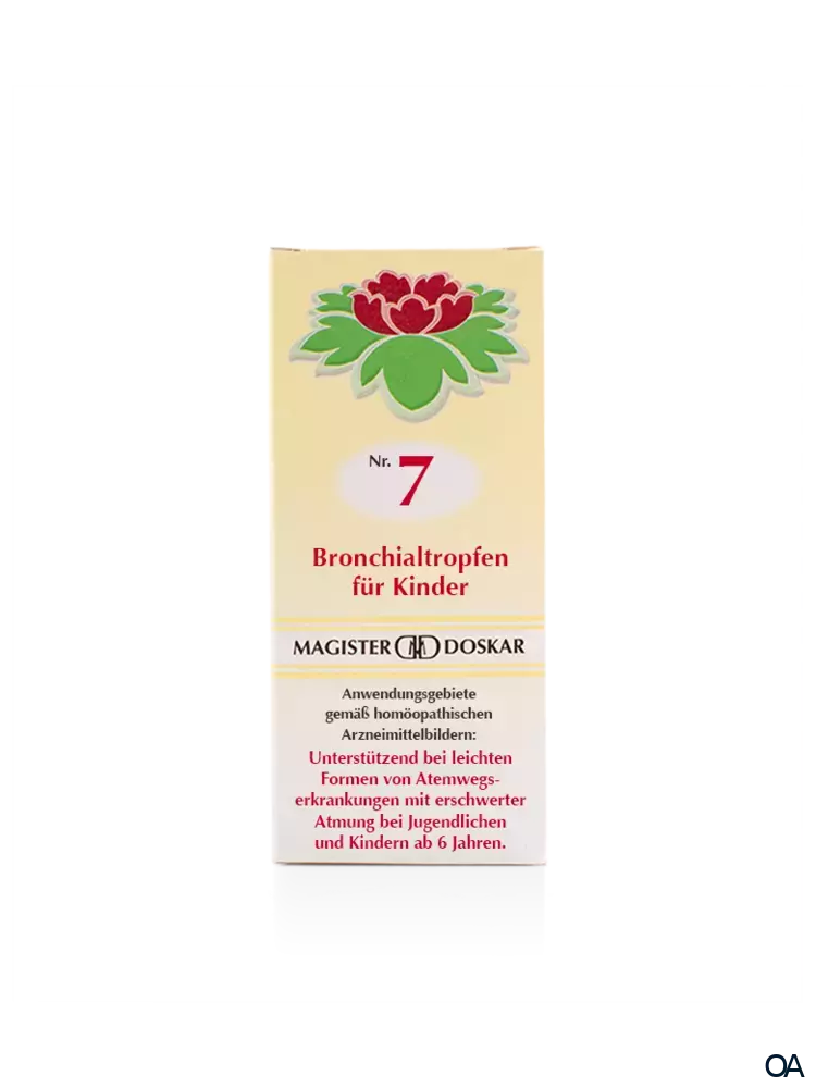 Doskar Tropfen Nr. 7 - Asthmatropfen für Kinder Doskar Tropfen Nr. 7 - Asthmatropfen für Kinder