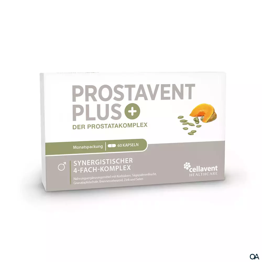 Prostavent PLUS Prostata Komplex Kapseln Prostavent PLUS Prostata Komplex Kapseln