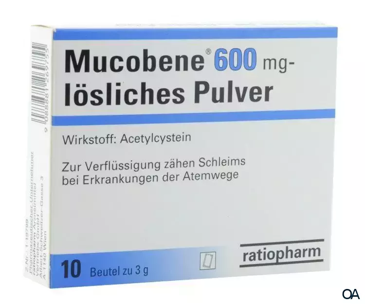 Mucobene® 600 mg lösliches Pulver
