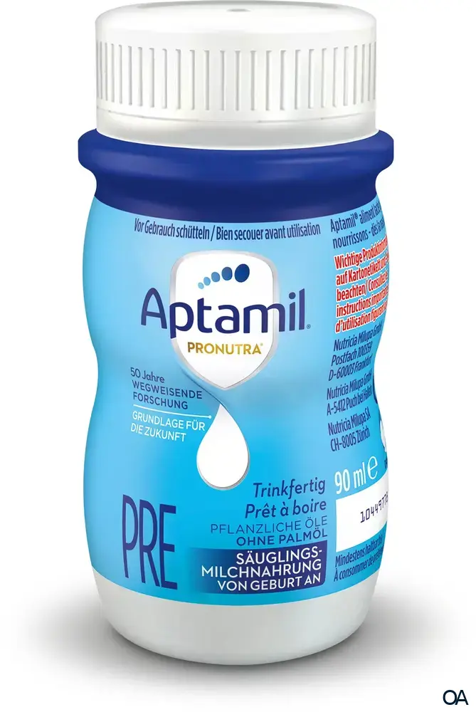 Aptamil Pre Pronutra® Anfangsmilch, trinkfertig 90 ml Aptamil Pre Pronutra® Anfangsmilch, trinkfertig 90 ml