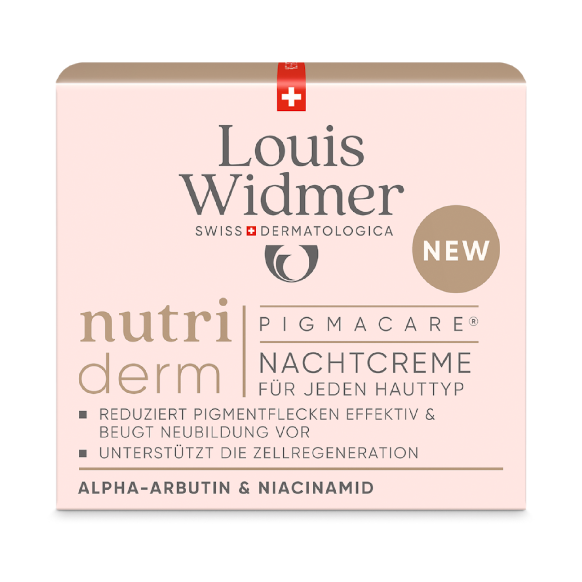Louis Widmer nutriderm Pigmacare® Nachtcreme - leicht parfümiert