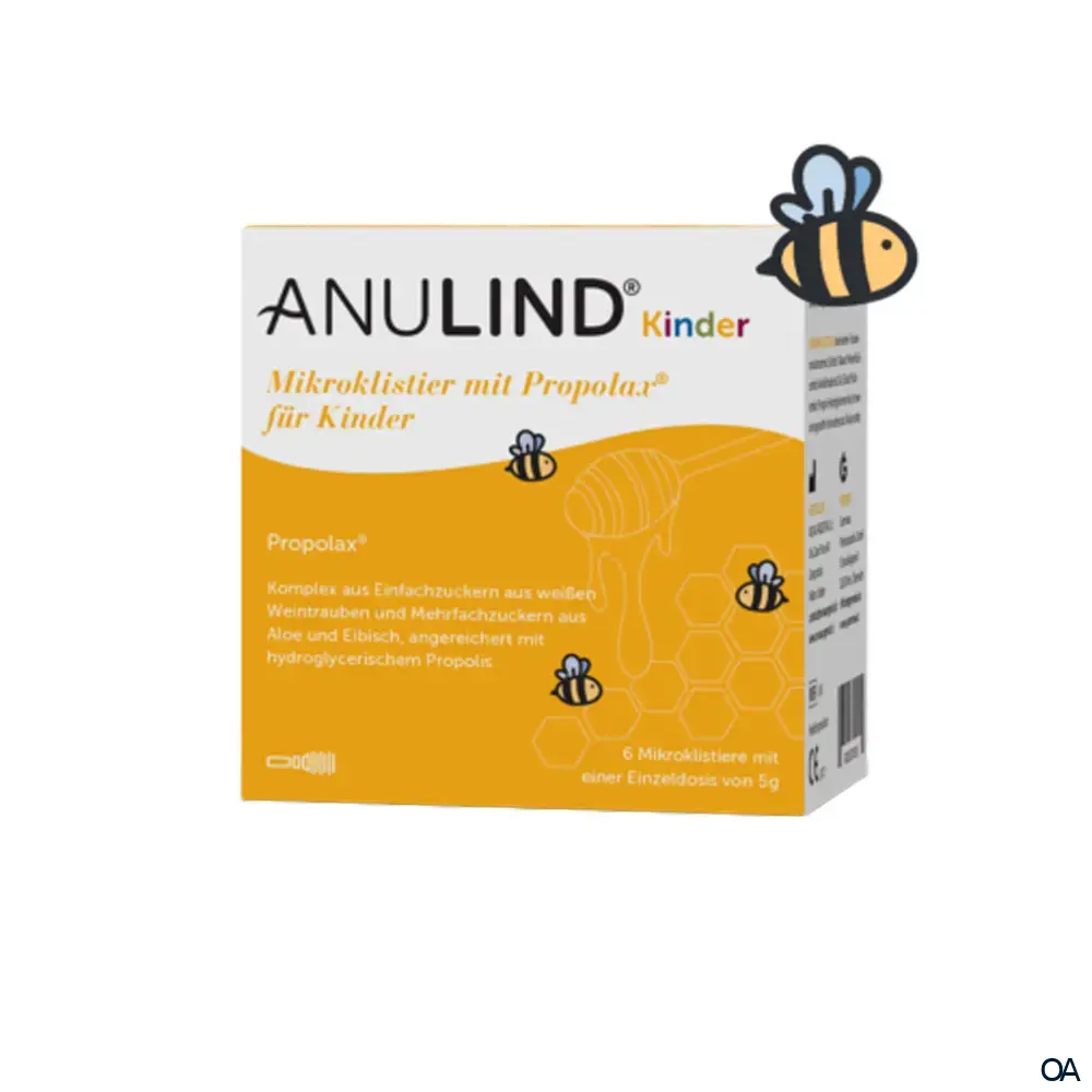 ANULIND® Mikroklistier Kinder 5 g ANULIND® Mikroklistier Kinder 5 g