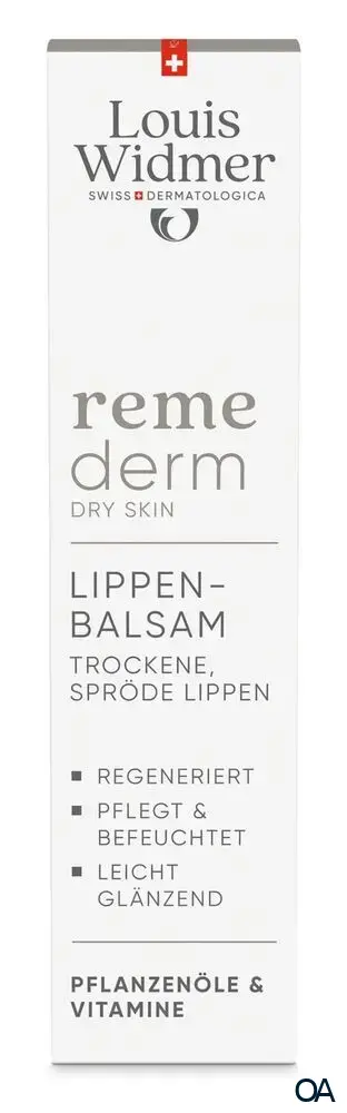 Louis Widmer Remederm Dry Skin Lippenbalsam - leicht parfümiert