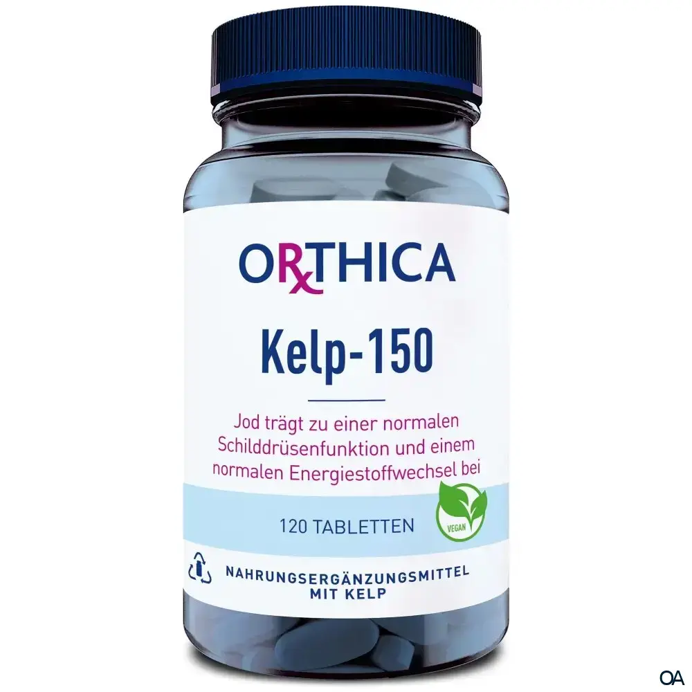 Orthica Kelp 150 Jod Tabletten Orthica Kelp 150 Jod Tabletten