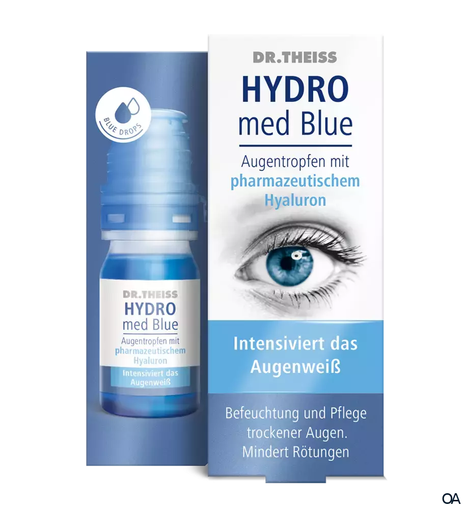 DR. THEISS HYDRO med Blue Augentropfen Multidose