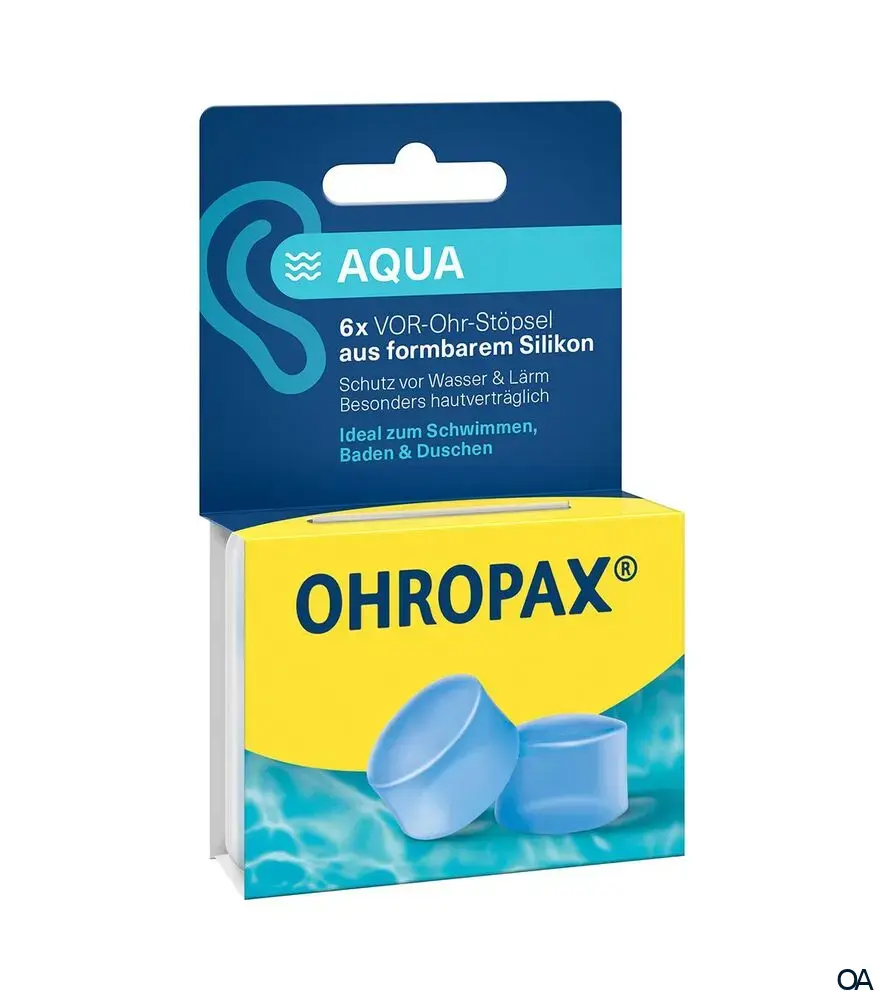 Ohropax AQUA Silicon Gehörschutzstöpsel