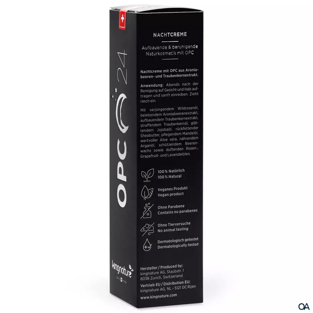 Kingnature OPC 24 Nachtcreme