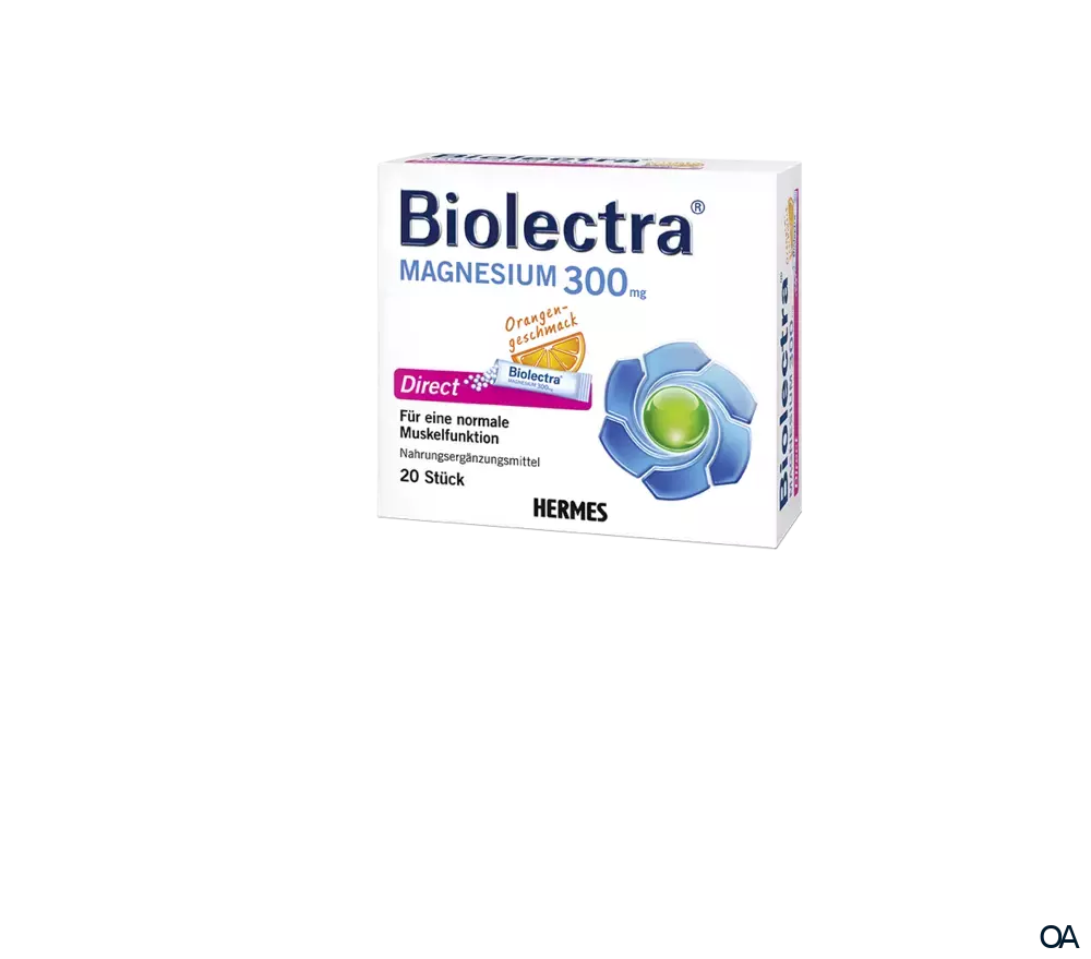 Biolectra® Magnesium 300 mg Direct Orange Biolectra® Magnesium 300 mg Direct Orange