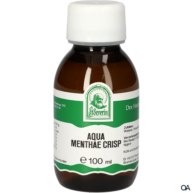 Pater Severin Aqua Menthae Crisp. Pater Severin Aqua Menthae Crisp.