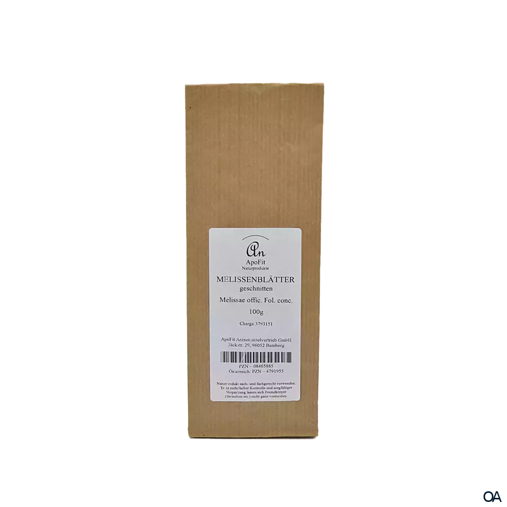 ApoFit Melissenblätter geschnitten