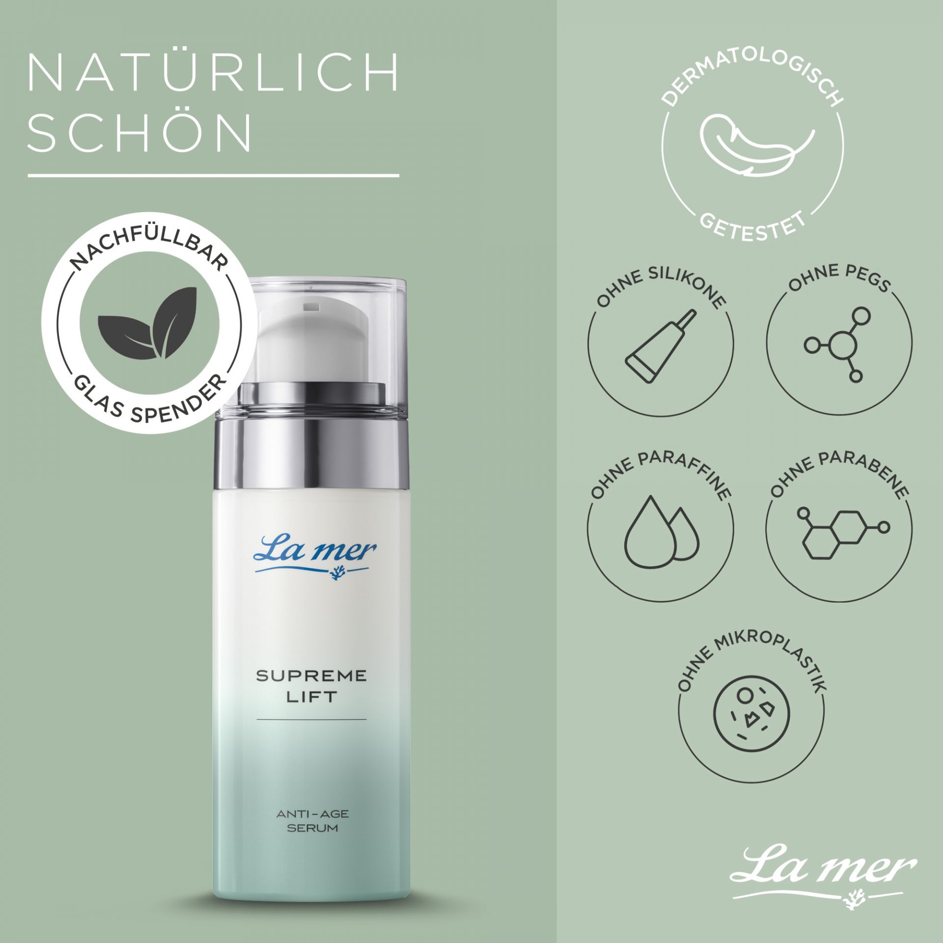 LA MER Supreme Natural Lift Anti-Age Serum 