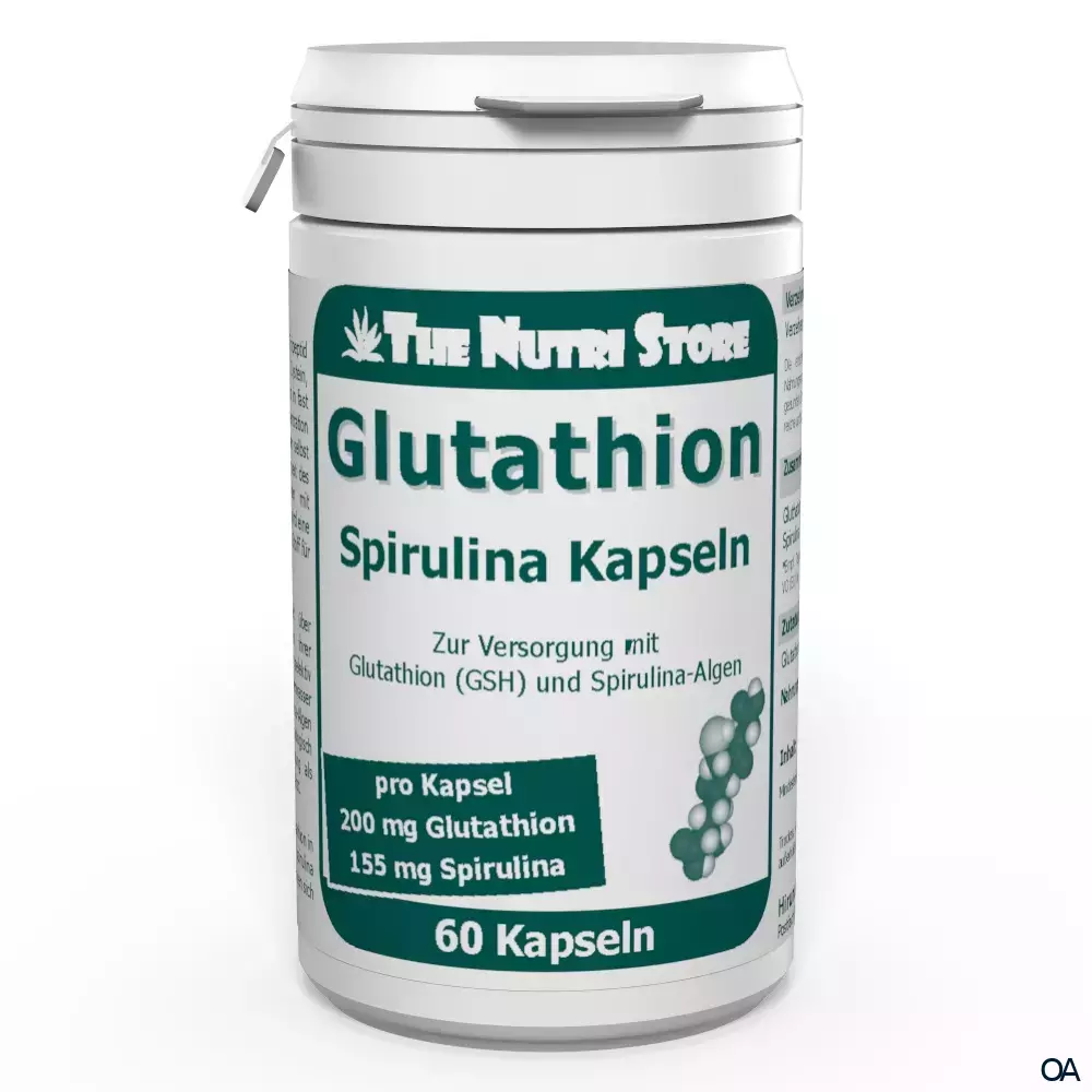 The Nutri Store Glutathion Spirulina Kapseln The Nutri Store Glutathion Spirulina Kapseln