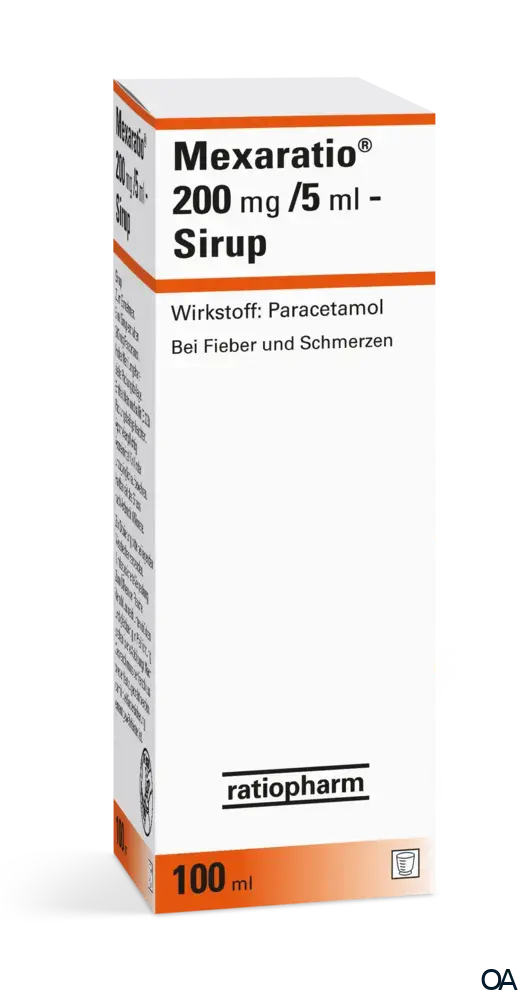 Mexaratio 200 mg/5 ml Sirup
