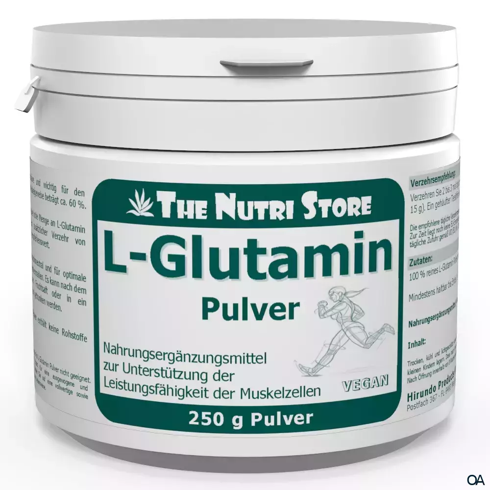 The Nutri Store L-Glutamin Pulver The Nutri Store L-Glutamin Pulver