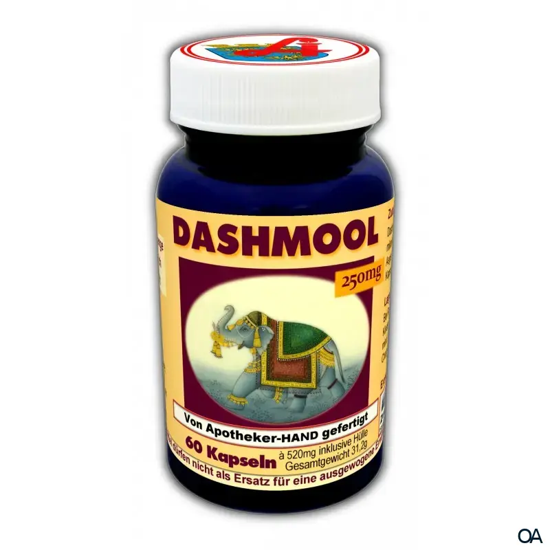 Dashmool Extrakt 250 mg Kapseln