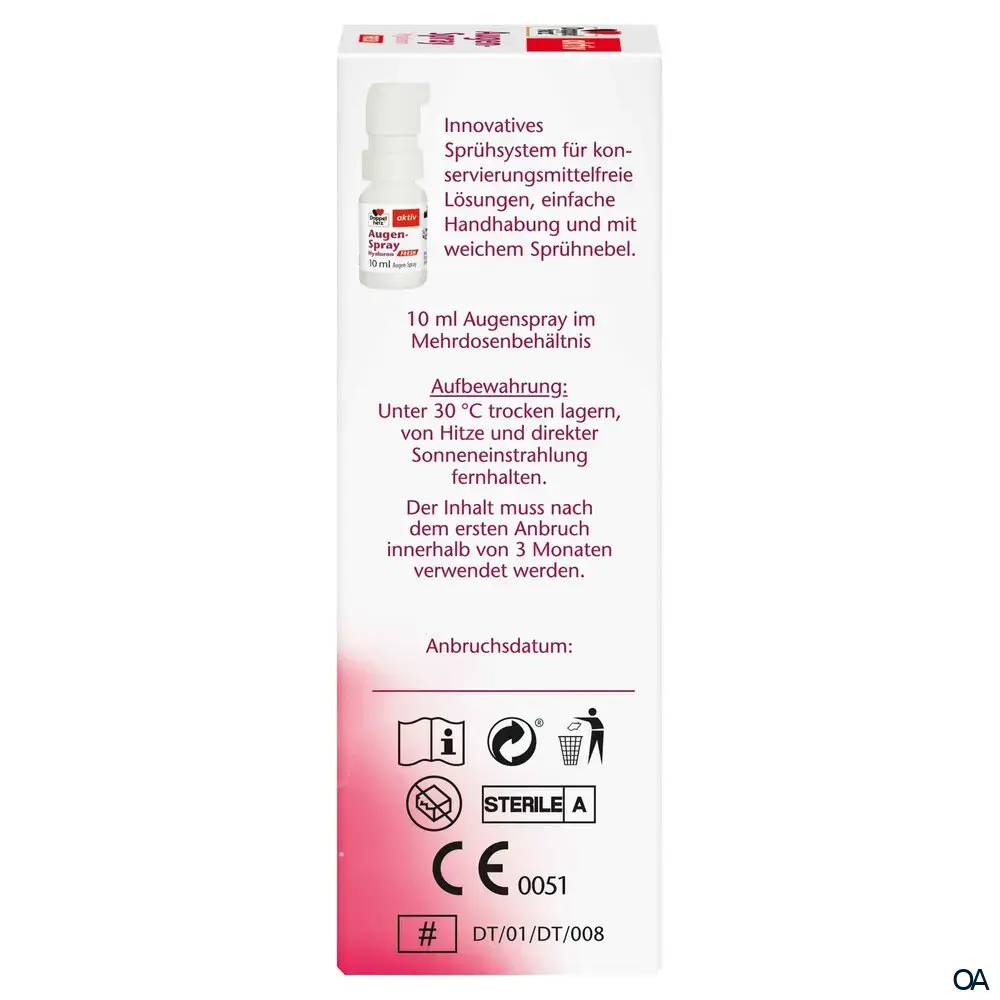 Doppelherz aktiv Augen-Spray Hyaluron FRESH