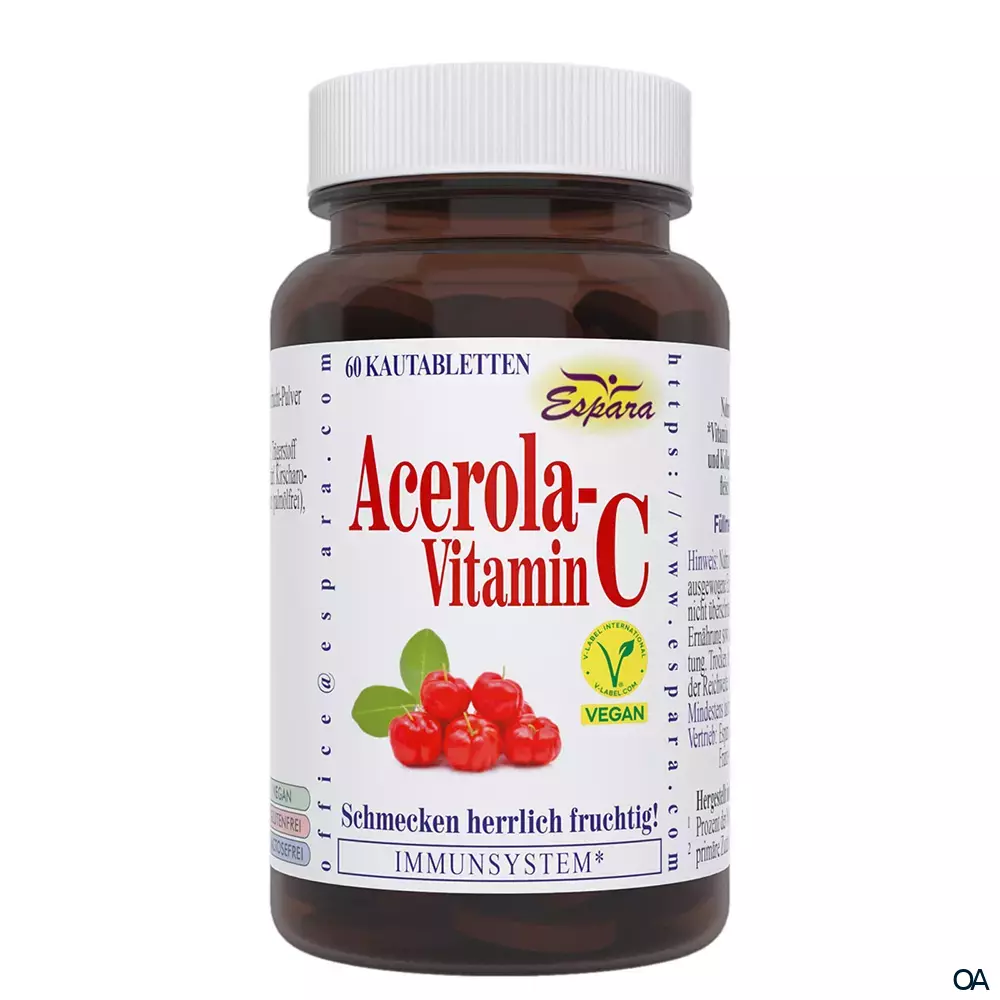 Espara Acerola-Vitamin C Kautabletten Espara Acerola-Vitamin C Kautabletten