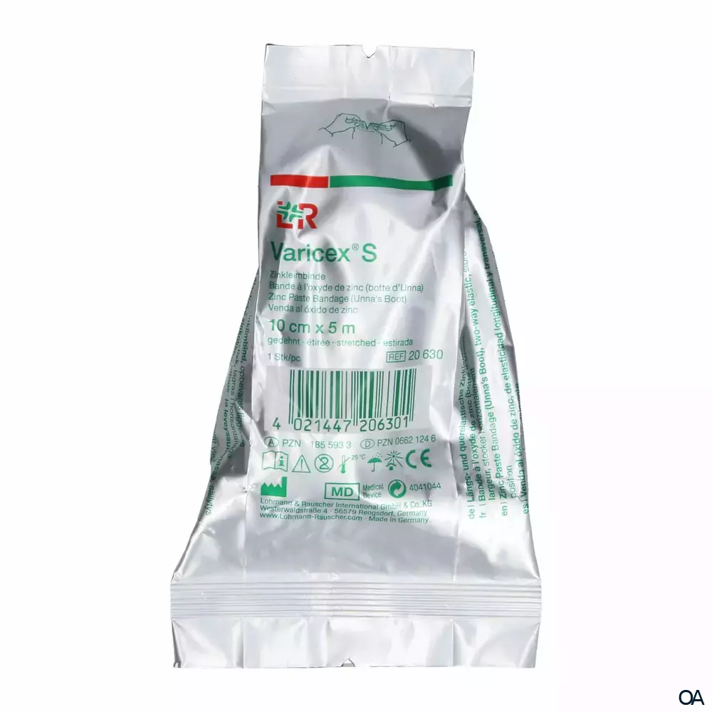 Varicex® S Zinkleimbinde 10 cm x 5 m