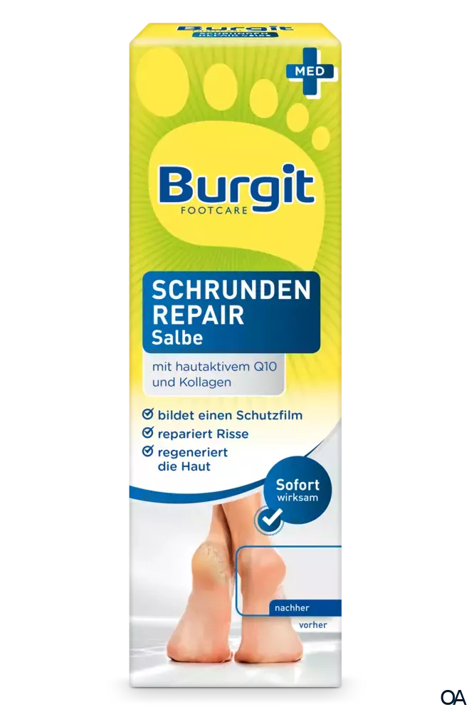 Burgit Footcare Schrunden Repair Salbe