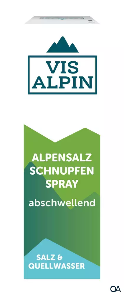 VIS ALPIN Alpensalzschnupfenspray