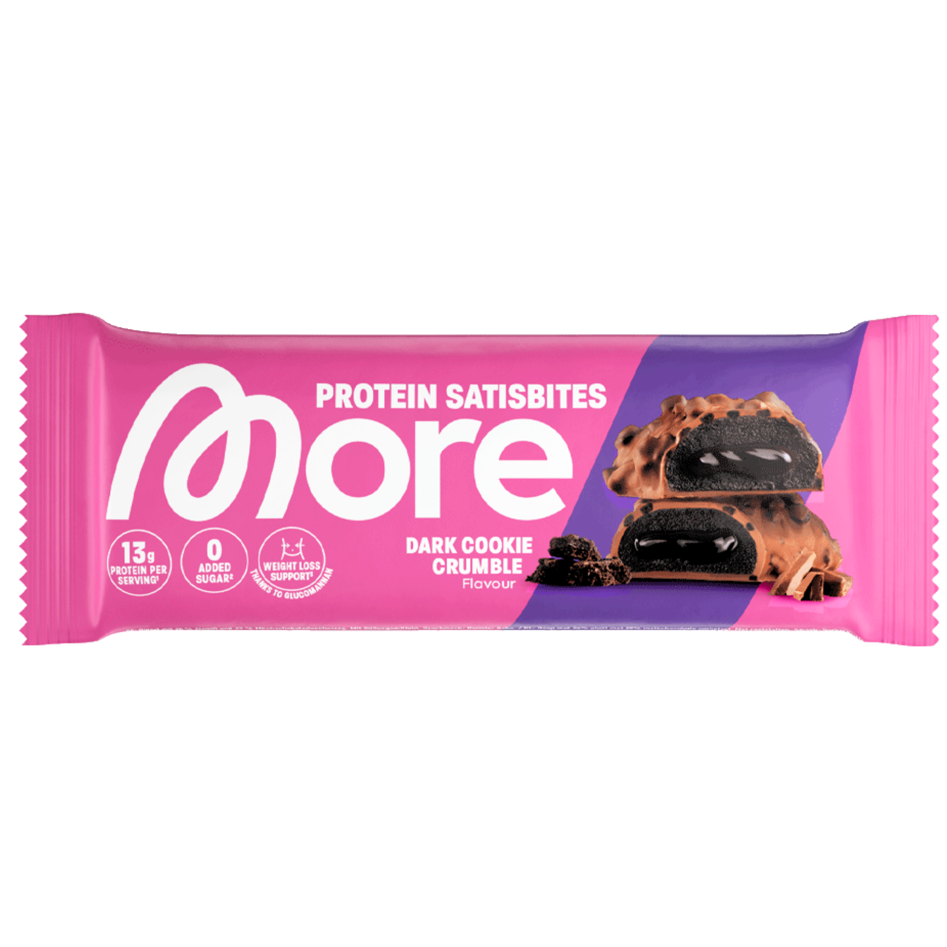 MORE Protein Satisbites - Dark Cookie Crumble